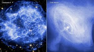 Crab Nebula and Cassiopeia A in amazing time-lapses that ‘span several decades’ (video)
